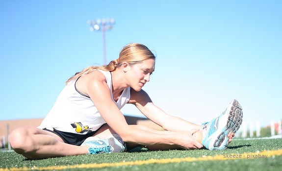 stretching